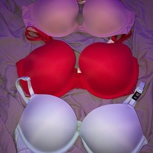 3 PINK bras